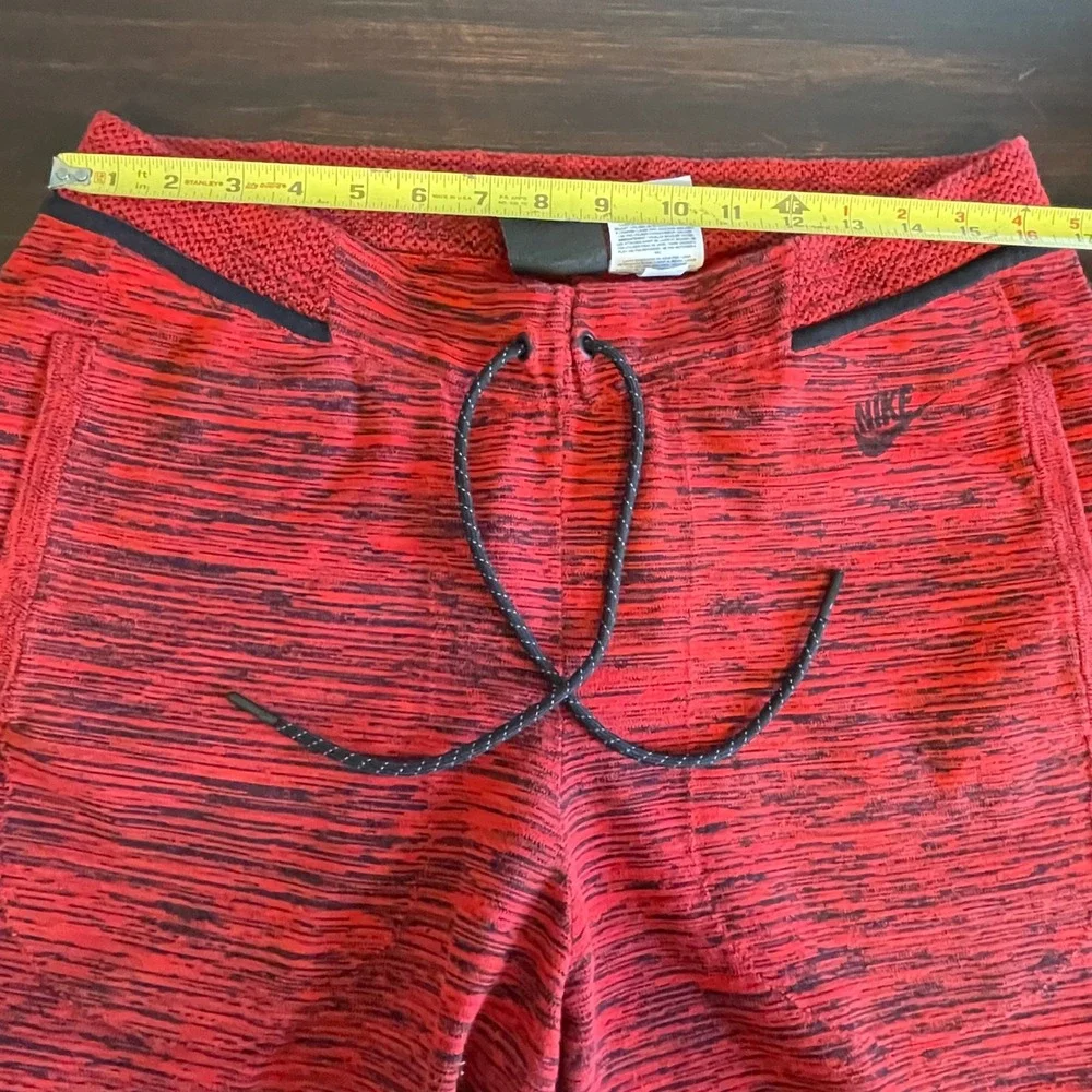 Nike Mens Tech Knit Shorts‎ Red Black Space Dye XL 810226-687